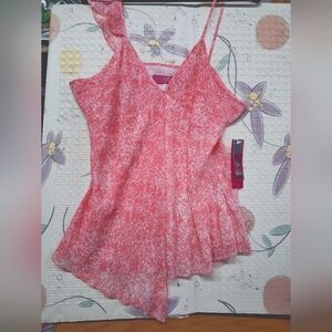 Pink Sleeveless Women's Top